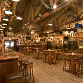 Granzella’s Inn | Williams, California | Granzella's rustic bar with food finishings