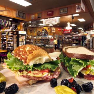 Granzella’s Inn | Williams, California | Assorted deli meat sandwich with cheese bun and ham sandwich on sliced bread